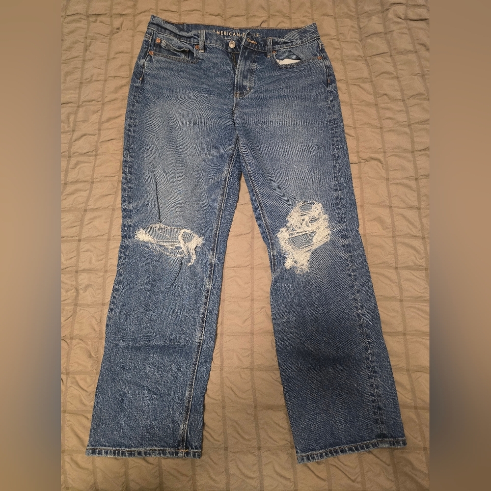 American Eagle Outfitters High Rise Straight